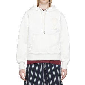 AMI ALEXANDRE MATTIUSSI White Ami de Cœur Hoodie BRAND NEW!!! WITH TAG!!!